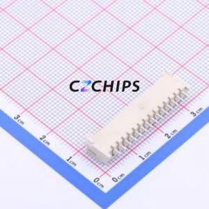 HC-HY-14AWT Wire-to-Board Pin Header SMD,P=2mm,Horizontal Mount Connector 1x14P 2mm Horizontal Mount HY - Product Image 2