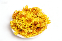 Fleur de lotus dorée séchée comestible, naturelle et comestible, pour tisane