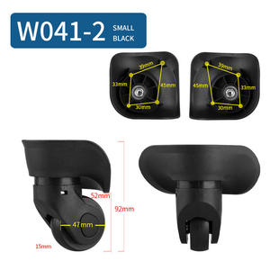 Xe đẩy hành lý Bánh xe đa năng thay thế Bánh xe hành lý Bánh xe im lặng Bánh xe Bánh xe xoay - Product Image 6