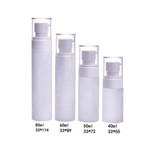 Quảng Châu Pet nhựa phun Chai Mực màu trắng thấp moq trong kho mỹ phẩm chai - Product Image 2