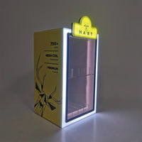 Vietnam usine Morden personnalisé Led éclairage tabac à mâcher marketing Promo présentoir articles pour les magasins de fumée