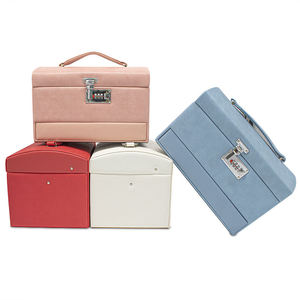 Custom Logo PU Leather jewelry <b>box</b> <b>Ring</b> <b>Box</b> Earring Bracelet Luxury Jewelry <b>Box</b> Packaging - Product Image 6