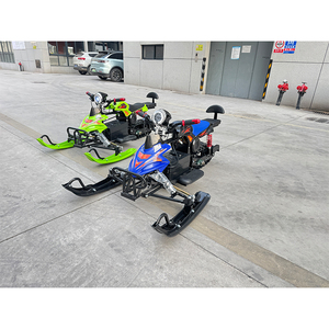 สโนว์โมบิลไฟฟ้า48V สำหรับผู้ใหญ่สโนว์โมบิลแข่ง2ที่นั่งสำหรับเล่นสโนว์โมบิลเล่นกีฬาฤดูหนาว20A - Product Image 2