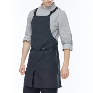 <span class=keywords><strong>Grembiuli</strong></span> da Cucina <span class=keywords><strong>Professionali</strong></span> in Cotone con Gamba Divisa Personalizzati CHANGRONG - Product Image 1