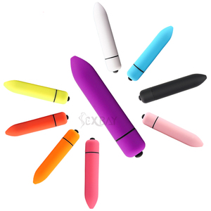 Sexbay Taşınabilir 10 Hızlı Mini Bullet Vibratör Seks Oyuncağı USB Şarjlı IPX7 Su Geçirmez Kaynaksız G Noktası Klitoral Stimülatör - Product Image 5