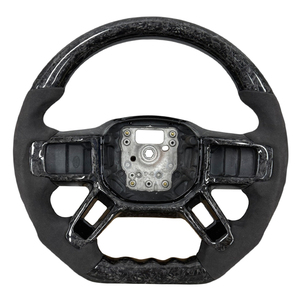 Volant de direction en fibre de carbone forgée Alcantara pour Land Rover Defender, vente directe d'usine - Product Image 1