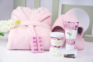 Mother's Day Bath and Body Care <strong>Gift</strong> <strong>Set</strong> with Bathrobe and Slipper <strong>for</strong> <strong>Women</strong> - Product Image 4