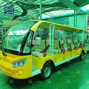 Autobús Turístico Eléctrico Retro |   Transporte Turístico de Lujo para 14 Pasajeros |   Transporte para Parques Temáticos con Certificación CE y Motor de 7.5kW - Product Image 4