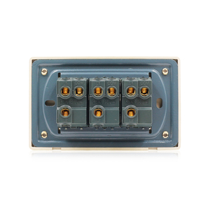 Công Tắc Và Ổ Cắm Bảng PC Màu Vàng Công Tắc Gắn Tường Phong Cách Trang Trí Điện 3 Gang 10A Công Tắc Đèn - Product Image 6