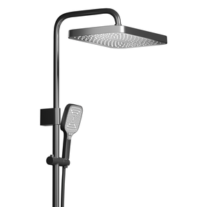 Ensemble <span class=keywords><strong>de</strong></span> <span class=keywords><strong>douche</strong></span> moderne chromé avec jet haute pression - Product Image 1