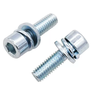 Fabriek Groothandel Roestvrijstalen Cilindrische Zeshoek Socket Kop Combinatie Schroeven - Product Image 1