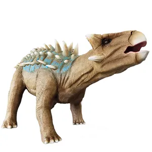 8M outdoor playground Animatronic moder simulation Artificial Dinosaur 3D Life Size Dinosaur for Park