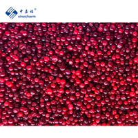 Sinocharm HACCP Diepvries Lingonbessen 10kg Bulk Fabrieksprijs Stabiele Aanvoer IQF Snelvries Gehele Diepvriesvruchten voor Sap