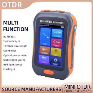 FTTH Mini OTDR Glasfaser-<span class=keywords><strong>Tester</strong></span> Bandbreitentest OTDR Optischer Kabelfehler-<span class=keywords><strong>Tester</strong></span> OTDR Optisches Zeitbereichsreflektometer - Product Image 5