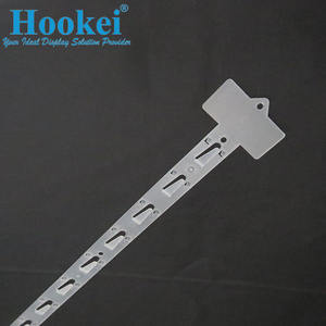 Haute qualité PP Clips bandes Snacks cintre en plastique prix de détail support de bande pour la vente au détail - Product Image 5