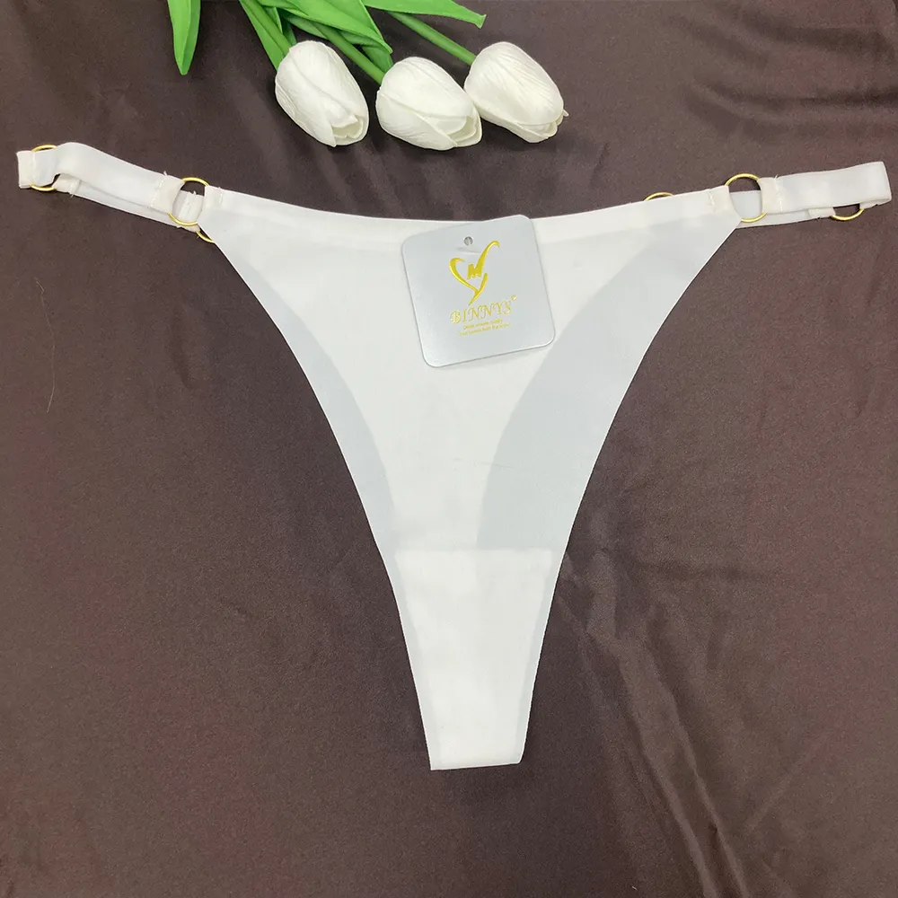 BINNYS Slip String En Coton Slip Sans Trace A Laser Calcinha Sem Costura culotte femmes sous-vêtements culotte Calzon De Mujer