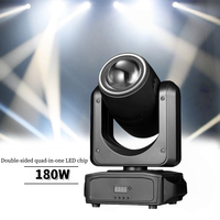 Offres Spéciales 180W LED DMX512 lumière principale mobile LED lumières de scène pour Disco DJ scène fête Double face DJ éclairage
