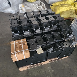 Nouveaux sièges d'essieu supérieur/inférieur en acier moulé Shengda 13T/16T pour remorques à suspension à trois essieux Fowama américaines (pièces de rechange/réparation) - Product Image 2