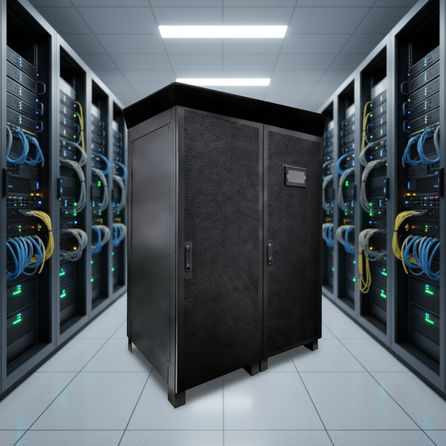 High Reliability WPS50 Modular On-line Three Phase UPS 50-600kVA N+X Redundant Power Supply DSP Technology for Security Systems