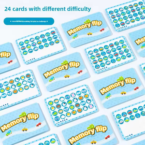 Juego Educativo Montessori de Ajedrez con Memoria, Juguete Interactivo de Madera para Niños - Product Image 6