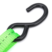 Correa de Amarre con Trinquete de 1-1/16" 1.5T 28mm, Correas de Amarre con Ganchos en S