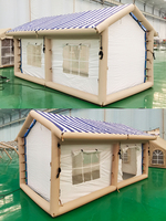 Tente de camping gonflable en PVC sur mesure 2023, grande taille, imperméable, pour le glamping en plein air pour plusieurs personnes
