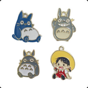 Vendita calda in lega di cincillà piccolo animale ciondolo transfrontaliero per <span class=keywords><strong>Anime</strong></span> per bambini dei cartoni animati studente include <span class=keywords><strong>orecchini</strong></span> portachiavi - Product Image 5