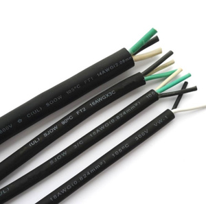 Cable de alimentación flexible con revestimiento de caucho 600V S <span class=keywords><strong>so</strong></span> SOW SOO SOOW SJOW SJOOW 10AWG 12AWG 14AWG 12/3 14/3 - Product Image 1