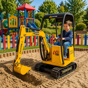 VEKAIN Coches y Excavadoras para Niños, Atracción Recreativa que Funciona con Monedas, Juego de Parque de Aventuras Interior/Exterior para Centros Comerciales Públicos - Product Image 4