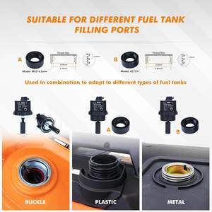 Pompe à carburant électrique 12V DC avec capteur d'arrêt de démarrage automatique pompe de transfert de liquide automatique pour adaptateurs de gaz diesel E15 E85 tuyau Long GMEFP - Product Image 3