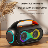 Altavoces Bluetooth Portátiles de Alta Gama para Exteriores 2026 con Asa de Transporte y Efectos de Iluminación LED, Altavoz para Fiestas