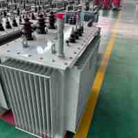 10kv 11kv entrée transformateur immergé dans l'huile DC AC onduleur triphasé 220V 380V 240V 415V sortie abaisseur transformateur rempli d'huile