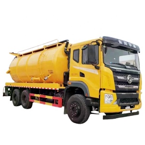 Camion-citerne à vide Dong Feng 6x4 de 20 000 litres pour l'aspiration des eaux usées et des fosses septiques, destiné aux services d'assainissement - Product Image 1