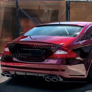 สปอยเลอร์หลังคาท้ายรถยนต์ KLSHIRU W219 สำหรับ Mercedes Benz W219 Sedan คาร์บอนไฟเบอร์ รุ่น A ปี 2007-2009 - Product Image 4