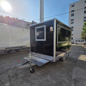 Carrello per Caffè e Succhi all'Aperto, Carretto per Hot Dog, Rimorchio per Pizza e BBQ, Produttore di Cucine Mobili, Camion Gelateria, Food Truck <span class=keywords><strong>Medallo</strong></span> - Product Image 3