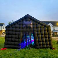 Lumière Led Pvc Night Club Party Tente Noir Gonflable Discothèque bar