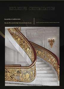 Pasamanos Universal Exclusivo, <span class=keywords><strong>Pintura</strong></span> Ecológica y Grabado de Precisión, Barandilla de Escalera Hecha a Medida - Product Image 2