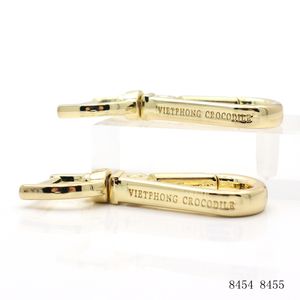 Clips de anillo <span class=keywords><strong>en</strong></span> <span class=keywords><strong>D</strong></span> giratorio de 15mm y 20mm, broche a presión dorado claro, herrajes para bolsos de lujo, gancho a presión de Metal personalizado para bolso - Product Image 3