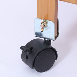 รถเข็นห้องครัวทำจากไม้ไผ่ธรรมชาติพร้อมที่วางแก้วไวน์สำหรับโรงแรมที่มีเคาน์เตอร์หินอ่อน - Product Image 2