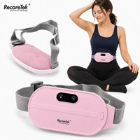 Masajeador Eléctrico Inteligente para Alivio del Dolor Menstrual, Dispositivo de Confort Menstrual, Producto de Calentamiento para Cintura y Abdomen, Terapia para Cintura y Abdomen