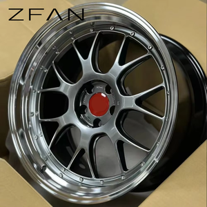 Cerchi in Alluminio Forgiato Lucidato ZFAN OEM a 2 Pezzi 17-26" Concavi Profondi 5x112/114.3/120 PCD Compatibilità Universale per M3/M4 e Audi - Product Image 3