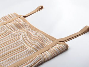 2026 Summer New Arrival Lady Colorblock Striped Wear Knits Sexy <strong>Slips</strong> <strong>Long</strong> Dress Women - Product Image 5