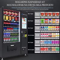 Distributeur automatique de snacks RUNYANG personnalisé avec paiement par code QR Gcash, pour aliments, boissons et articles de vente au détail