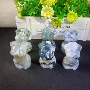 Cuerpo de Ágata Musgosa de Cristal Modelo Diosa Religiosa Vintage 2025 al por Mayor para Artesanías Decorativas de Cristal - Product Image 3