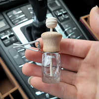 8ml Mini bouteille de parfum de voiture vide verre parfum huile essentielle aromathérapie diffuseur rechargeable parfum pendentif