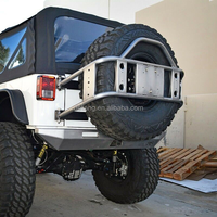 Porte-pneu monté sur le châssis Poison Spyder pour Jeep Wrangler JK 2007-2017