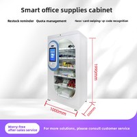 Mueble de Almacenamiento Inteligente para Oficina y Escuela, con Doble Puerta y 33 Cajones con Cerradura, para Suministros Administrativos y de Protección Laboral