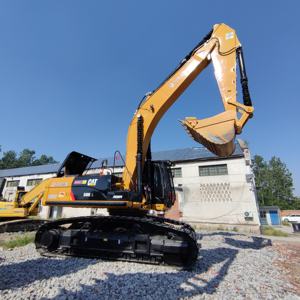 Utilisé pour l'excavatrice sur chenilles hydraulique 340DL modèle 2022, moteur diesel avec moteur et pompe en provenance du Japon - Product Image 1