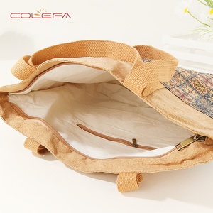 <span class=keywords><strong>Sac</strong></span> fourre-tout Colefa 2026, nouvelles tendances européennes, en liège et écorce, avec imprimé ethnique, écologique, avec LOGO - Product Image 4