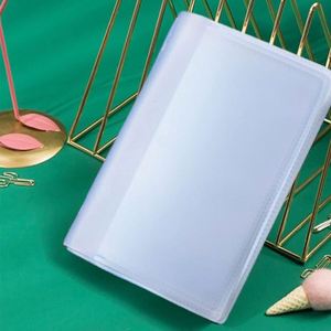 Portefeuille accordéon transparent en PVC mince pour cartes de crédit, 10 pages, 20 emplacements - Product Image 6